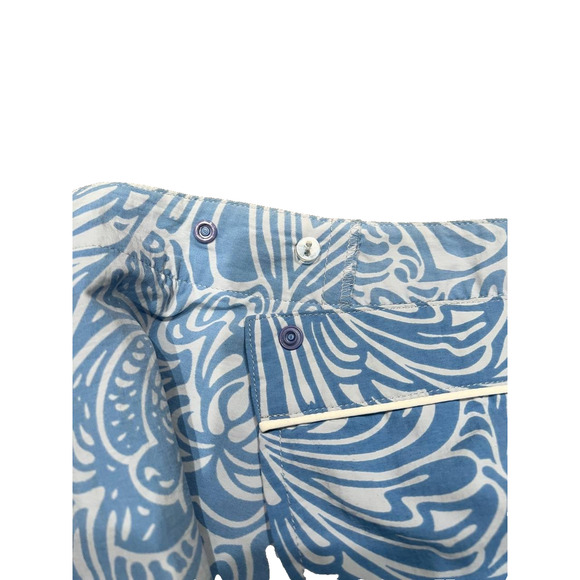 Patagonia Womens Blue Button Out Boardie Skirt wrap up 6 A003945 - Picture 3 of 10